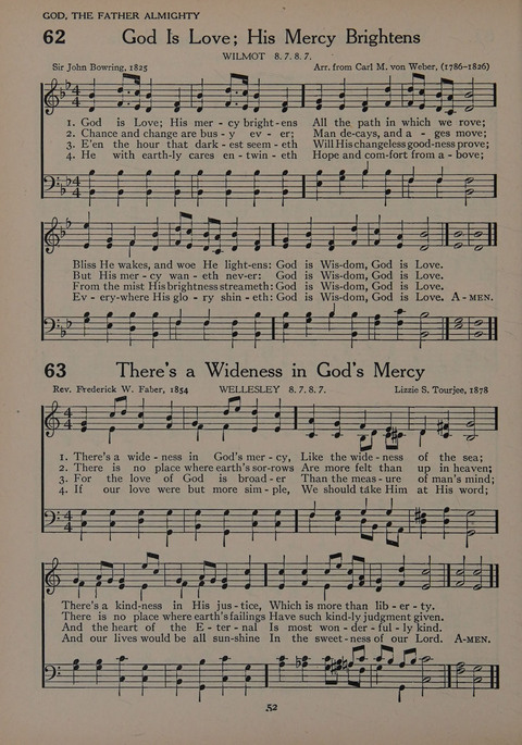 The Church School Hymnal for Youth page 52