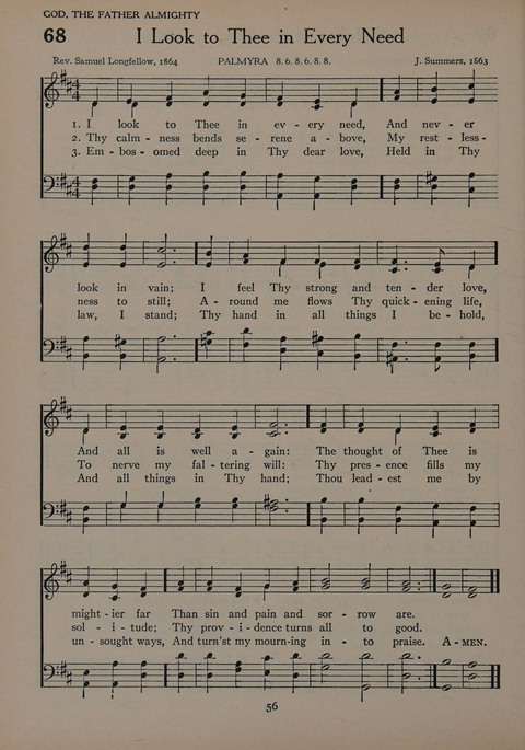 The Church School Hymnal for Youth page 56