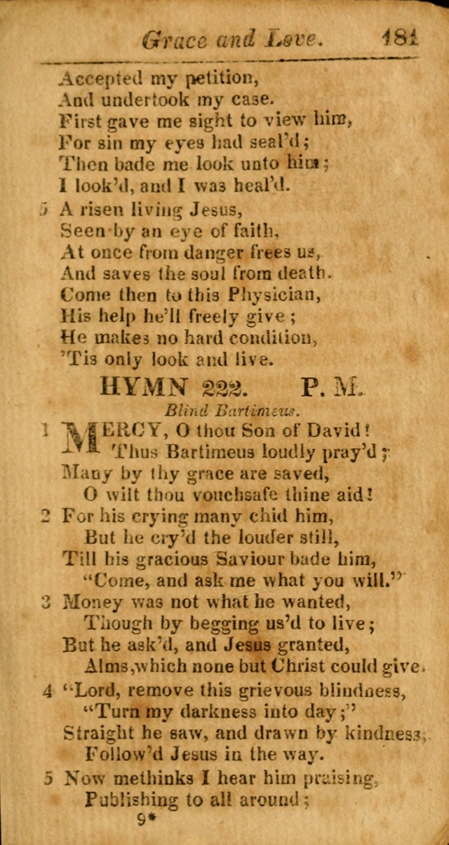 A Choice Selection of Psalms, Hymns and Spiritual Songs for the use of  Christians page 182