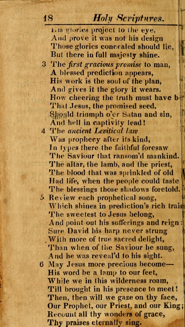 A Choice Selection of Psalms, Hymns and Spiritual Songs for the use of  Christians page 19