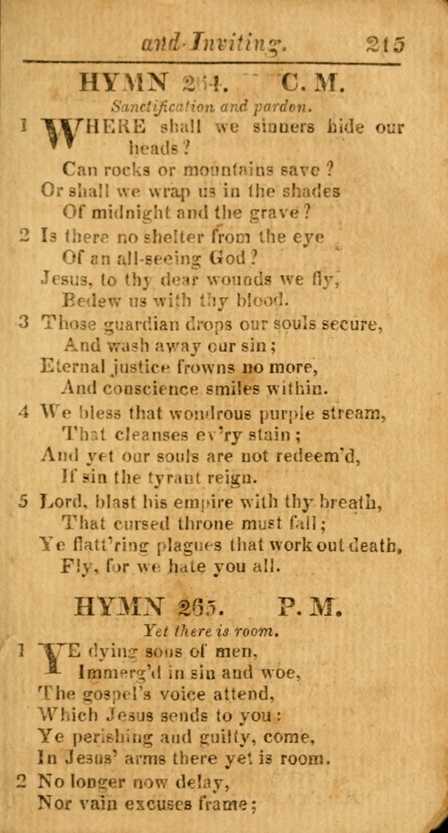 A Choice Selection of Psalms, Hymns and Spiritual Songs for the use of  Christians page 208