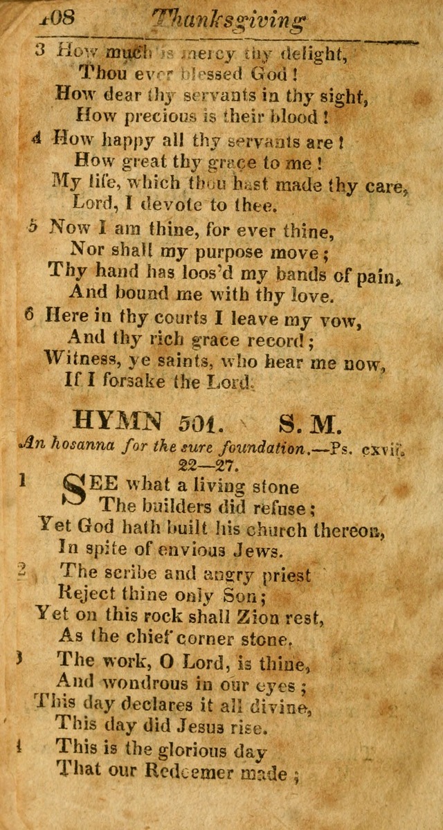 A Choice Selection of Psalms, Hymns and Spiritual Songs for the use of  Christians page 401