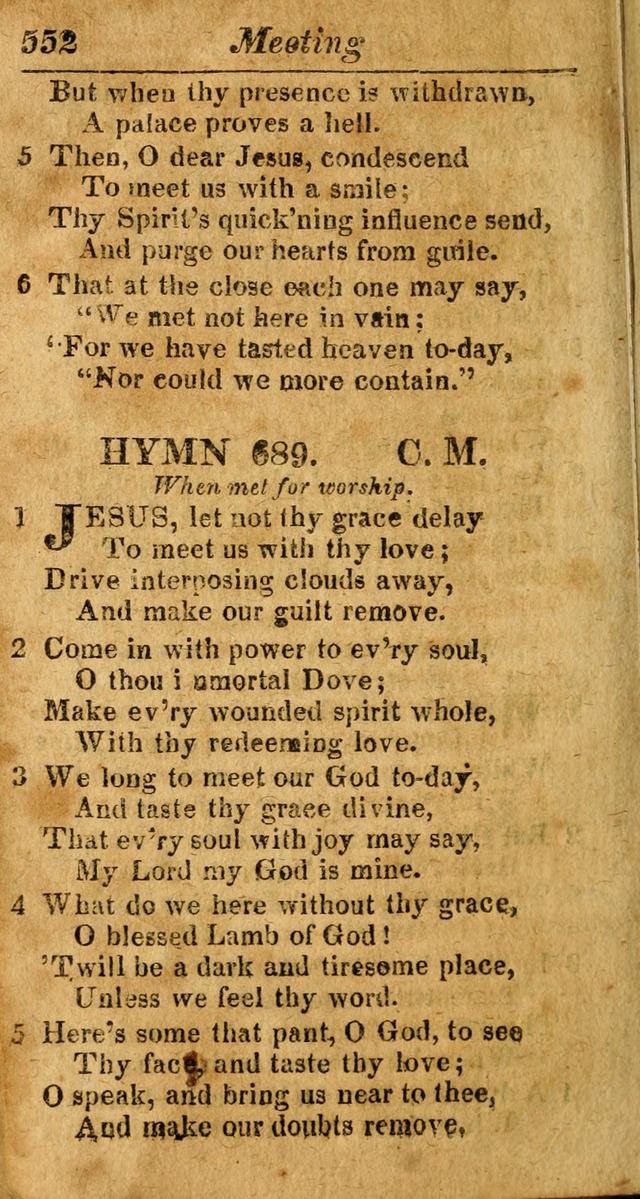 A Choice Selection of Psalms, Hymns and Spiritual Songs for the use of  Christians page 545