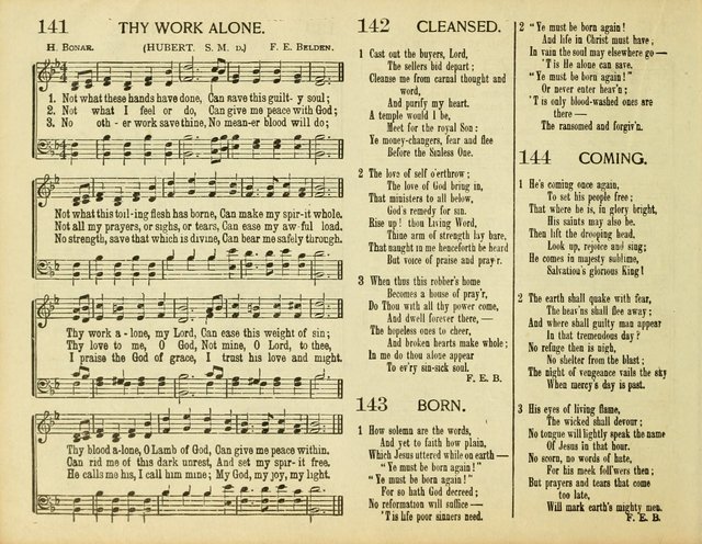 Christ in Song: for all religious services nearly one thousand best gospel hymns, new and old with responsive scripture readings (Rev. and Enl.) page 102