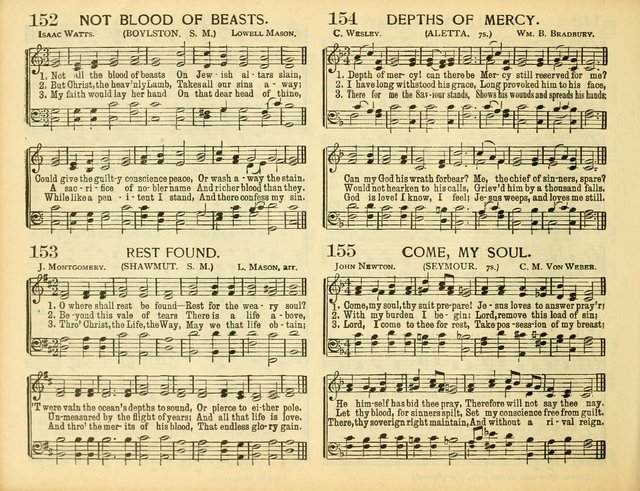 Christ in Song: for all religious services nearly one thousand best gospel hymns, new and old with responsive scripture readings (Rev. and Enl.) page 106