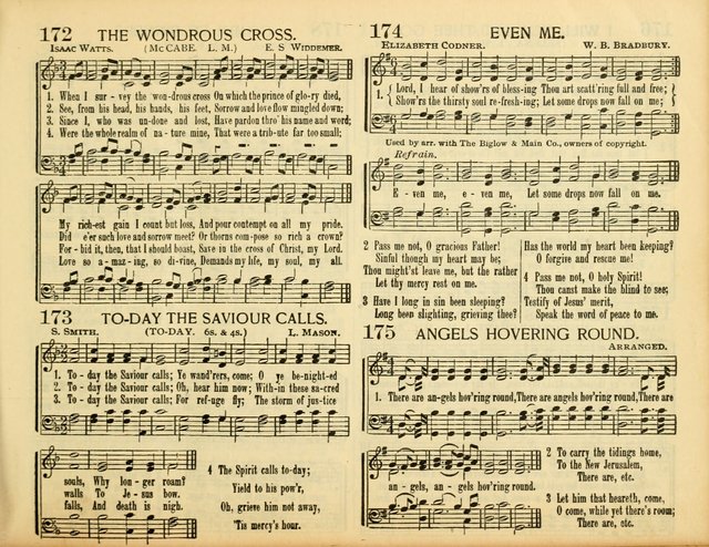 Christ in Song: for all religious services nearly one thousand best gospel hymns, new and old with responsive scripture readings (Rev. and Enl.) page 111