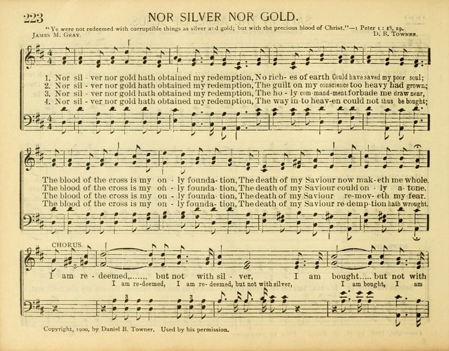 Christ in Song: for all religious services nearly one thousand best gospel hymns, new and old with responsive scripture readings (Rev. and Enl.) page 150