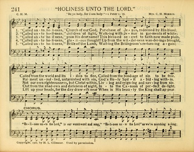 Christ in Song: for all religious services nearly one thousand best gospel hymns, new and old with responsive scripture readings (Rev. and Enl.) page 168
