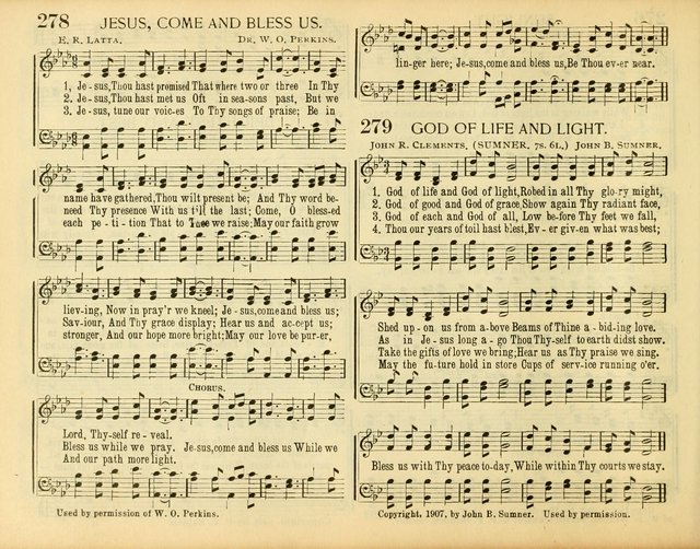 Christ in Song: for all religious services nearly one thousand best gospel hymns, new and old with responsive scripture readings (Rev. and Enl.) page 192