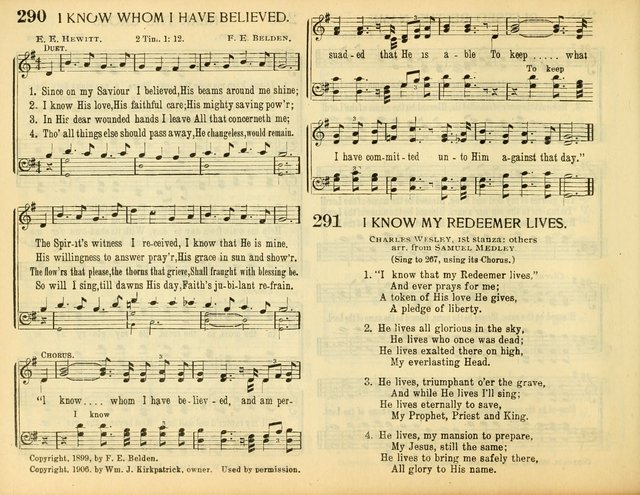 Christ in Song: for all religious services nearly one thousand best gospel hymns, new and old with responsive scripture readings (Rev. and Enl.) page 198