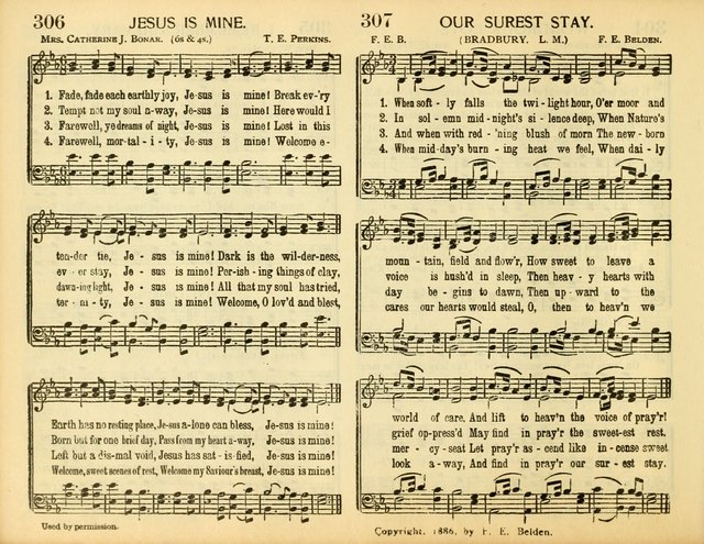 Christ in Song: for all religious services nearly one thousand best gospel hymns, new and old with responsive scripture readings (Rev. and Enl.) page 206