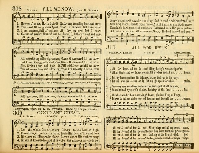Christ in Song: for all religious services nearly one thousand best gospel hymns, new and old with responsive scripture readings (Rev. and Enl.) page 207