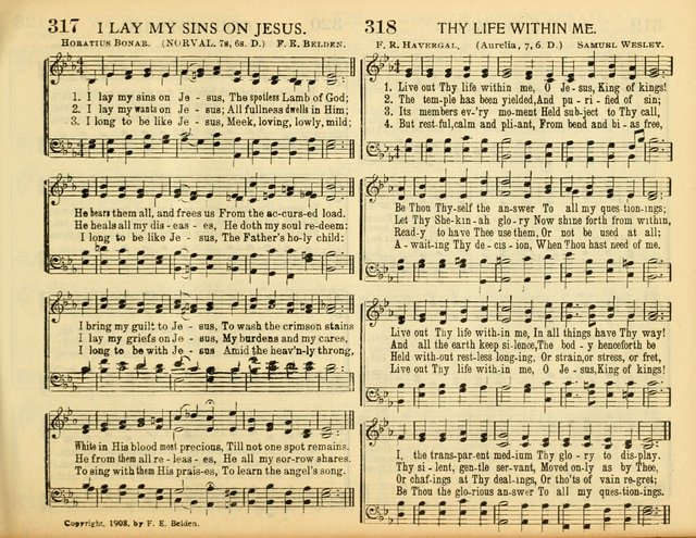 Christ in Song: for all religious services nearly one thousand best gospel hymns, new and old with responsive scripture readings (Rev. and Enl.) page 211