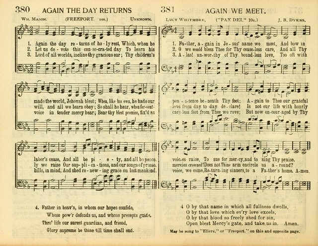 Christ in Song: for all religious services nearly one thousand best gospel hymns, new and old with responsive scripture readings (Rev. and Enl.) page 238