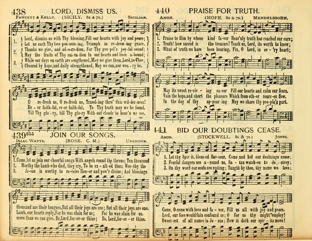 Christ in Song: for all religious services nearly one thousand best gospel hymns, new and old with responsive scripture readings (Rev. and Enl.) page 256