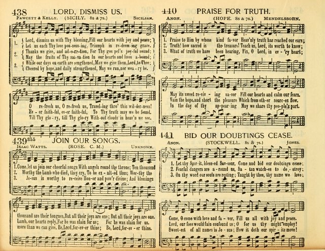 Christ in Song: for all religious services nearly one thousand best gospel hymns, new and old with responsive scripture readings (Rev. and Enl.) page 256