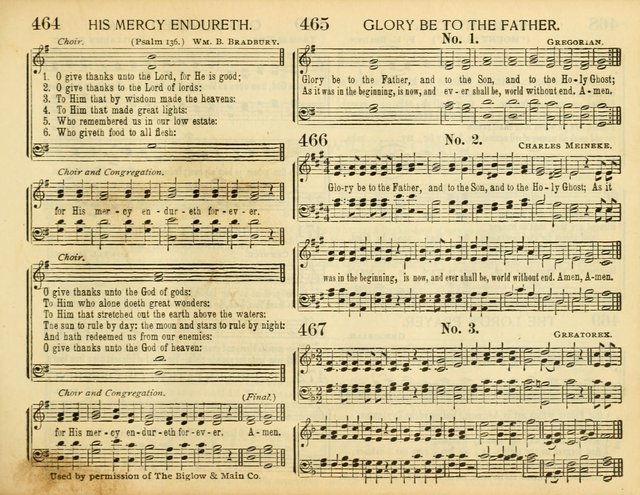 Christ in Song: for all religious services nearly one thousand best gospel hymns, new and old with responsive scripture readings (Rev. and Enl.) page 263