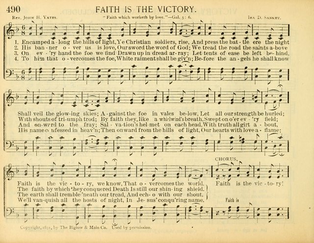 Christ in Song: for all religious services nearly one thousand best gospel hymns, new and old with responsive scripture readings (Rev. and Enl.) page 282