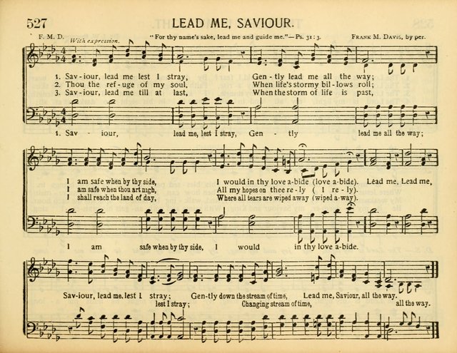 Christ in Song: for all religious services nearly one thousand best gospel hymns, new and old with responsive scripture readings (Rev. and Enl.) page 319