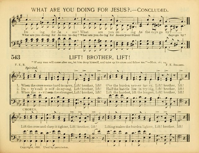 Christ in Song: for all religious services nearly one thousand best gospel hymns, new and old with responsive scripture readings (Rev. and Enl.) page 335