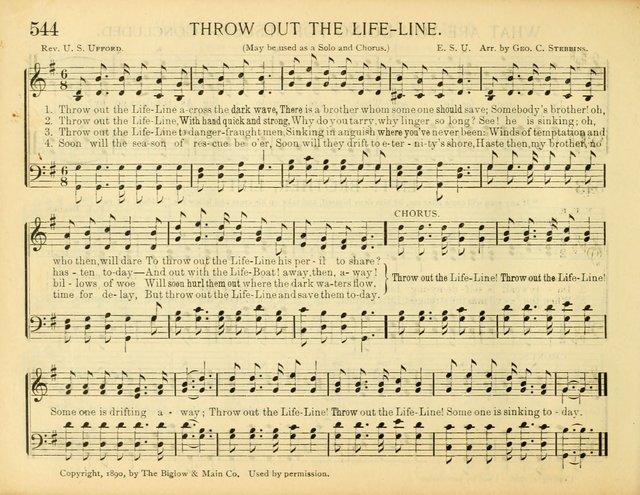 Christ in Song: for all religious services nearly one thousand best gospel hymns, new and old with responsive scripture readings (Rev. and Enl.) page 336