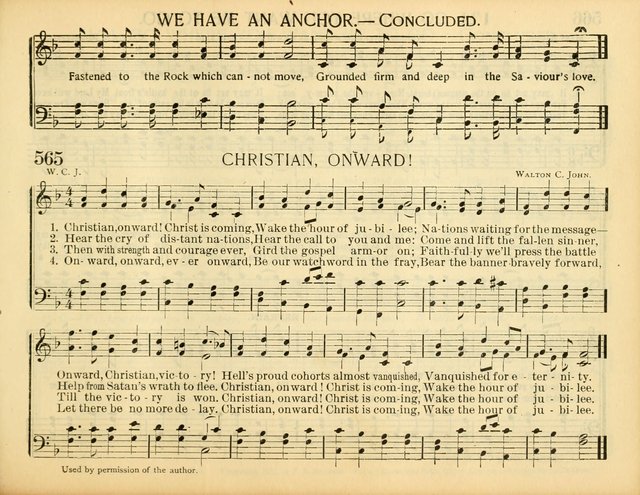 Christ in Song: for all religious services nearly one thousand best gospel hymns, new and old with responsive scripture readings (Rev. and Enl.) page 357