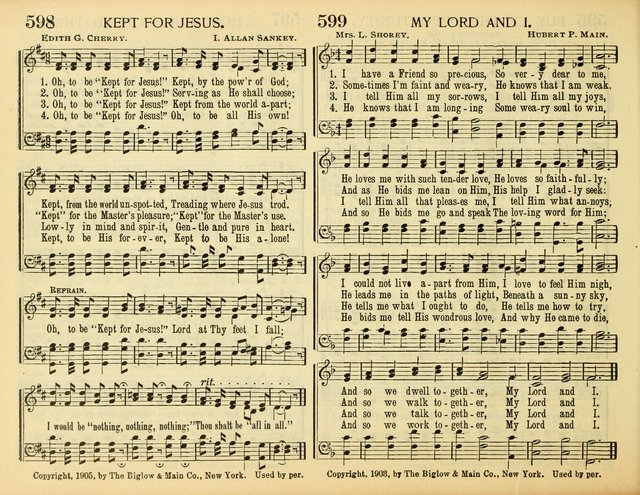 Christ in Song: for all religious services nearly one thousand best gospel hymns, new and old with responsive scripture readings (Rev. and Enl.) page 386