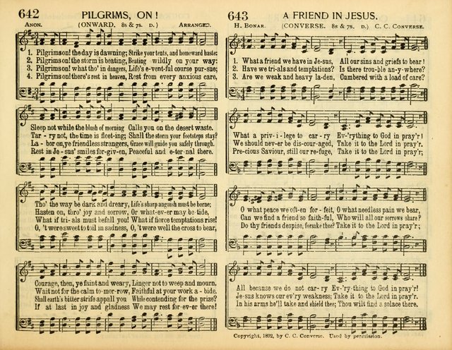 Christ in Song: for all religious services nearly one thousand best gospel hymns, new and old with responsive scripture readings (Rev. and Enl.) page 407