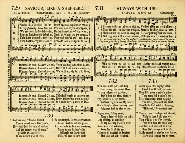 Christ in Song: for all religious services nearly one thousand best gospel hymns, new and old with responsive scripture readings (Rev. and Enl.) page 442