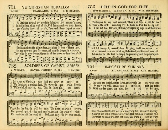 Christ in Song: for all religious services nearly one thousand best gospel hymns, new and old with responsive scripture readings (Rev. and Enl.) page 448