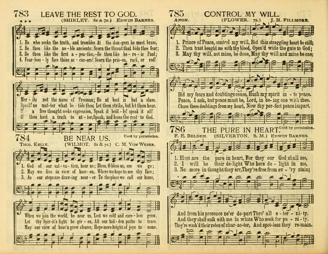 Christ in Song: for all religious services nearly one thousand best gospel hymns, new and old with responsive scripture readings (Rev. and Enl.) page 456