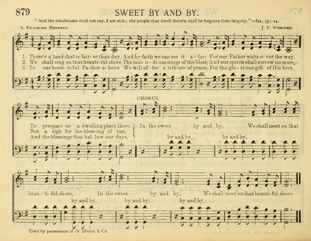Christ in Song: for all religious services nearly one thousand best gospel hymns, new and old with responsive scripture readings (Rev. and Enl.) page 504