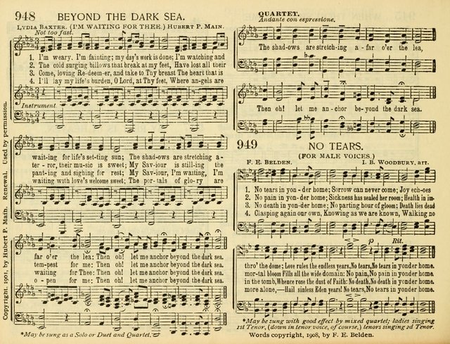 Christ in Song: for all religious services nearly one thousand best gospel hymns, new and old with responsive scripture readings (Rev. and Enl.) page 542