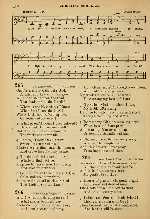 The Calvary Selection of Spiritual Songs: with music for use in social meetings. page 110