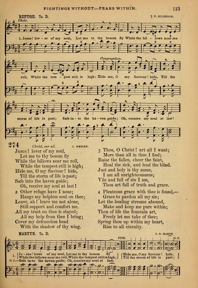The Calvary Selection of Spiritual Songs: with music for use in social meetings. page 113