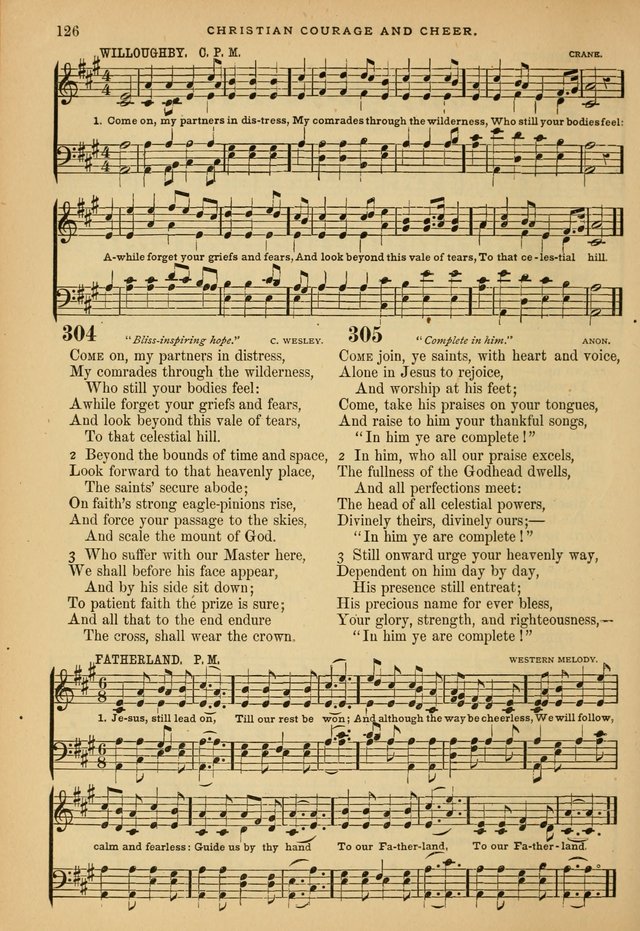 The Calvary Selection of Spiritual Songs: with music for use in social meetings. page 126