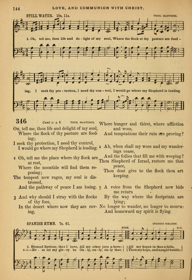 The Calvary Selection of Spiritual Songs: with music for use in social meetings. page 144