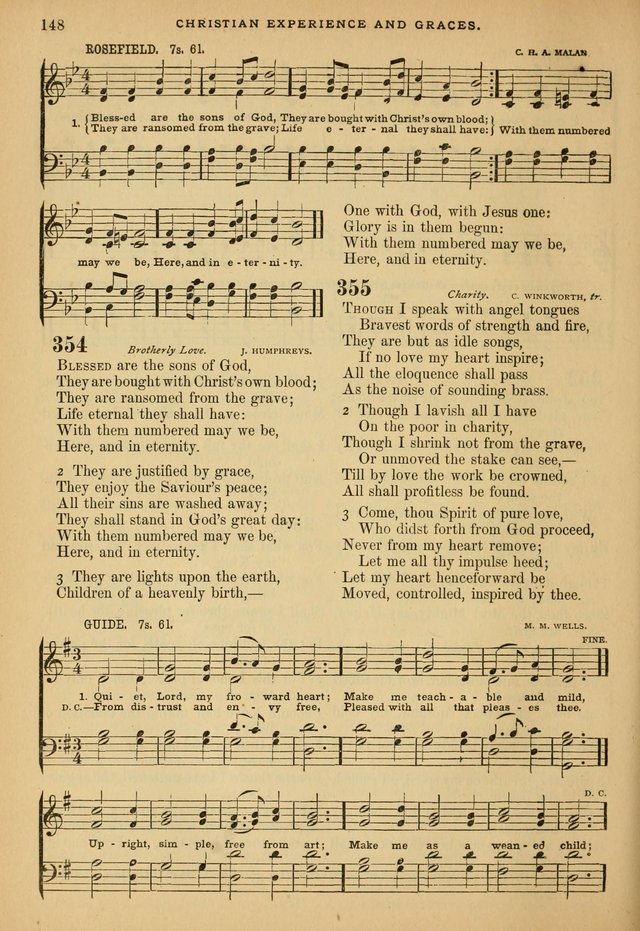 The Calvary Selection of Spiritual Songs: with music for use in social meetings. page 148