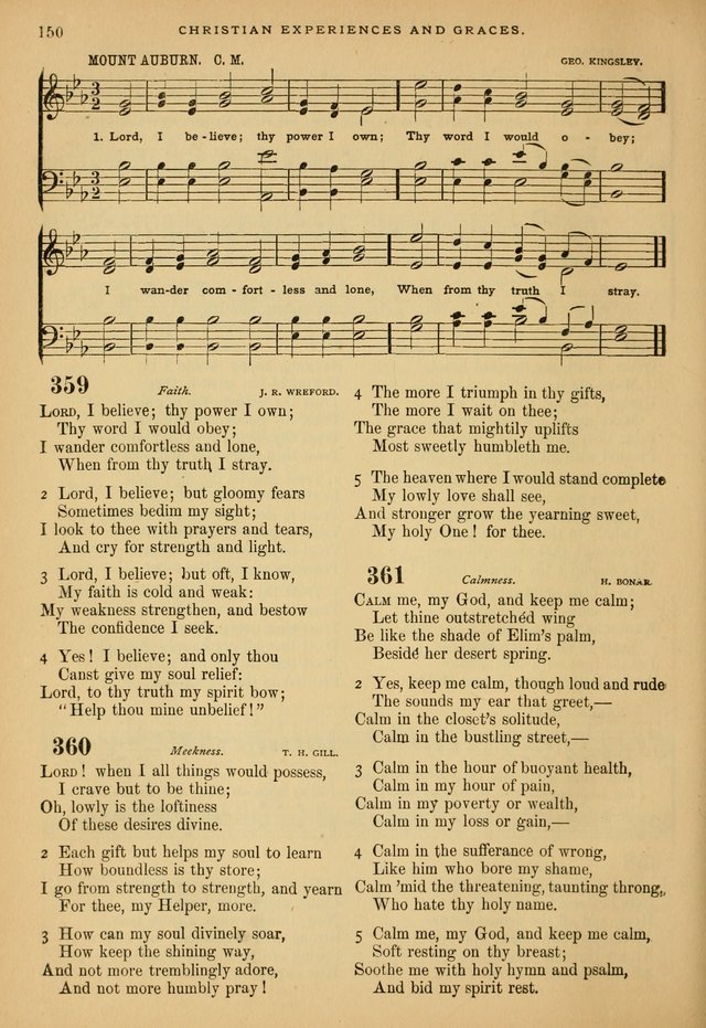 The Calvary Selection of Spiritual Songs: with music for use in social meetings. page 150