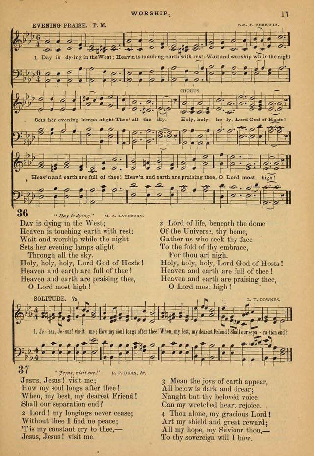 The Calvary Selection of Spiritual Songs: with music for use in social meetings. page 17
