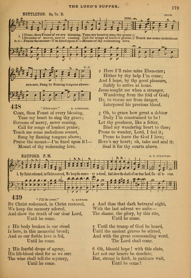 The Calvary Selection of Spiritual Songs: with music for use in social meetings. page 179