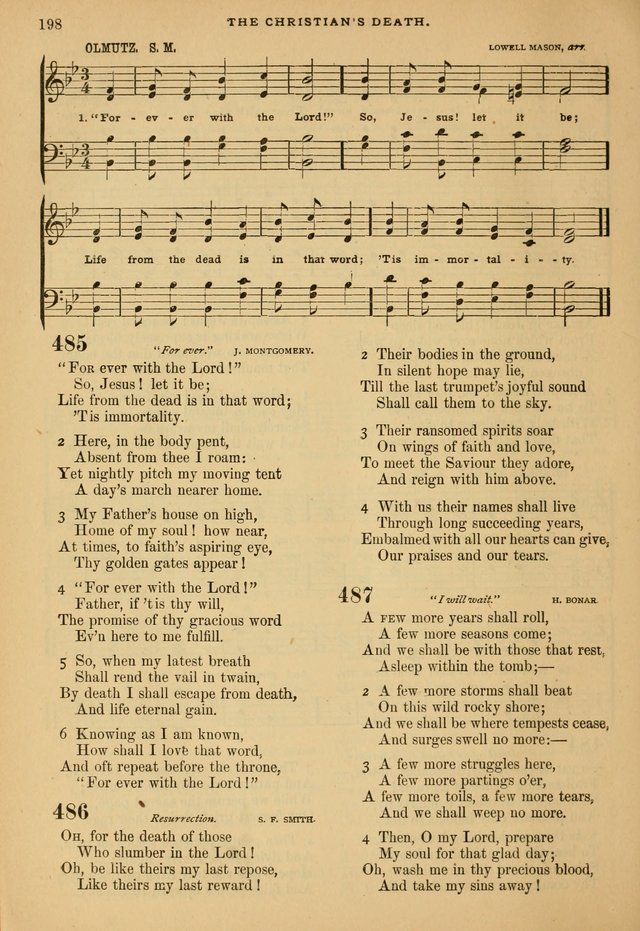 The Calvary Selection of Spiritual Songs: with music for use in social meetings. page 198
