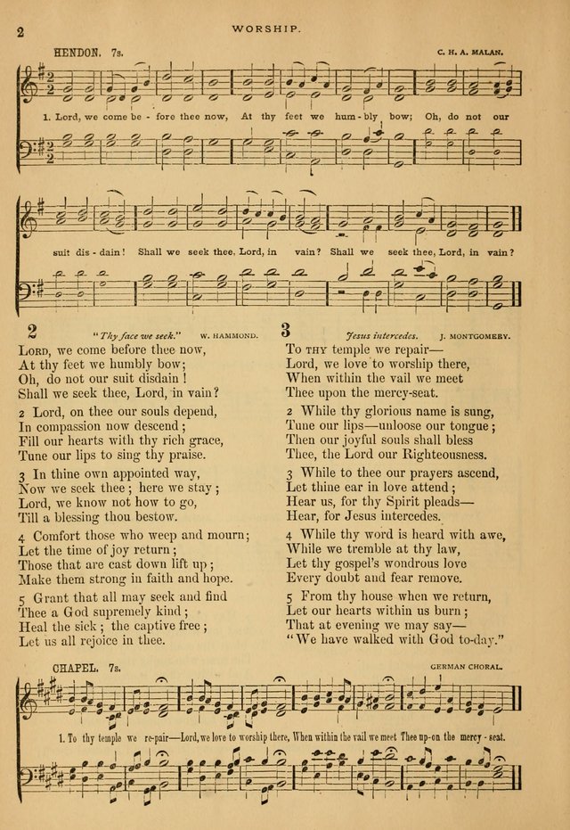 The Calvary Selection of Spiritual Songs: with music for use in social meetings. page 2