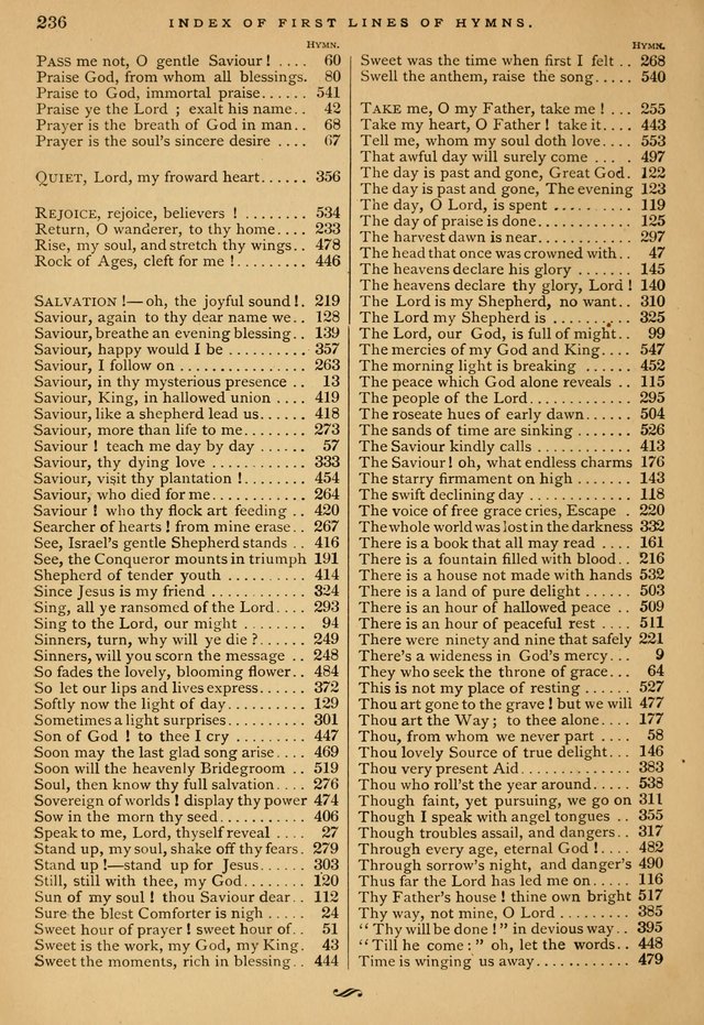 The Calvary Selection of Spiritual Songs: with music for use in social meetings. page 236