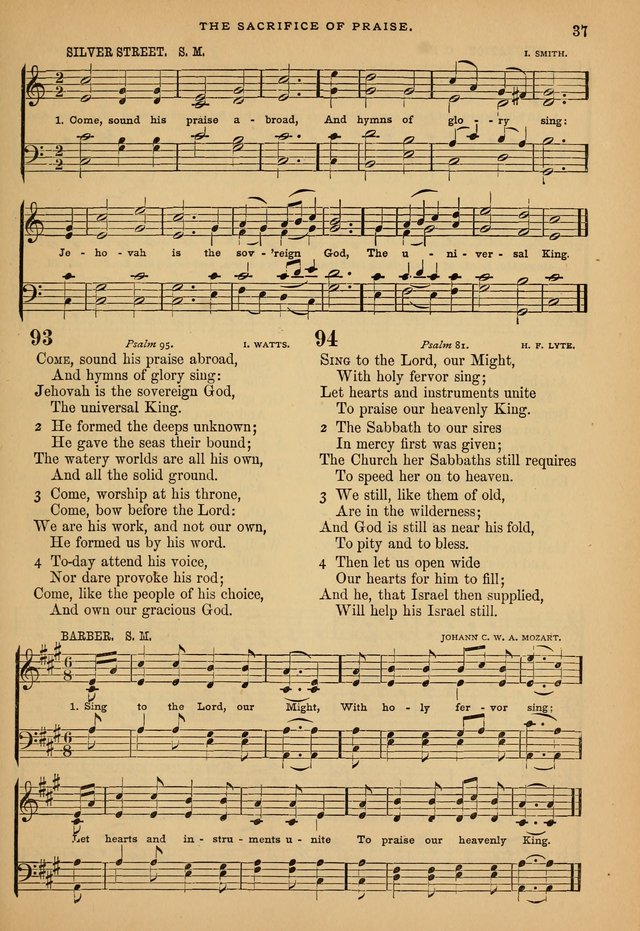 The Calvary Selection of Spiritual Songs: with music for use in social meetings. page 37