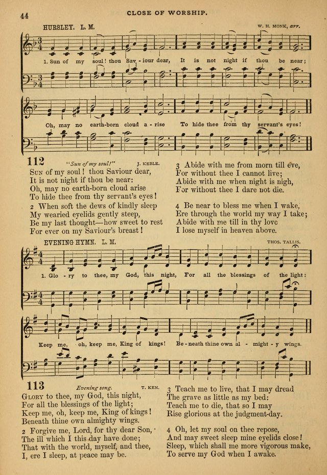 The Calvary Selection of Spiritual Songs: with music for use in social meetings. page 44