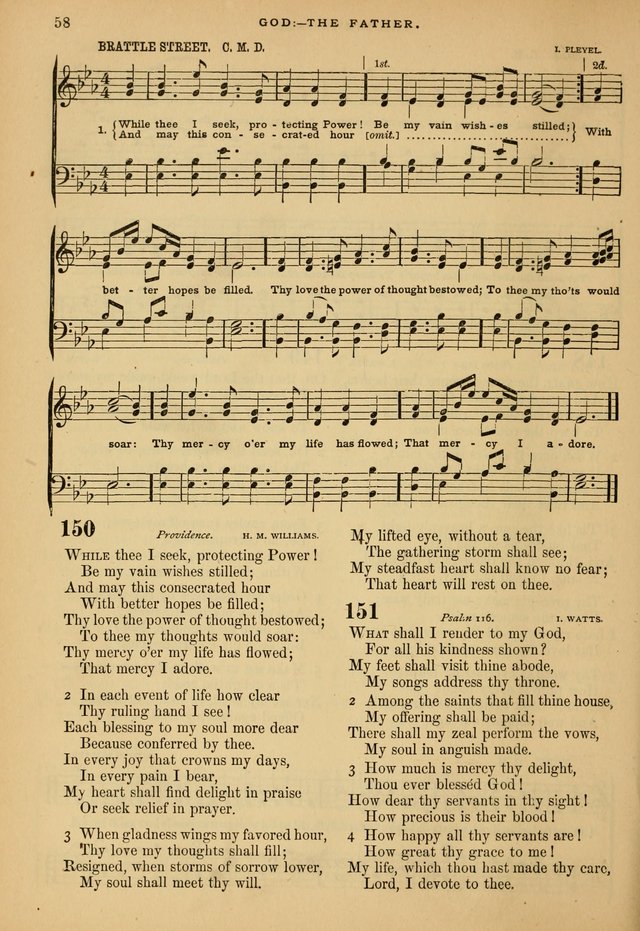 The Calvary Selection of Spiritual Songs: with music for use in social meetings. page 58