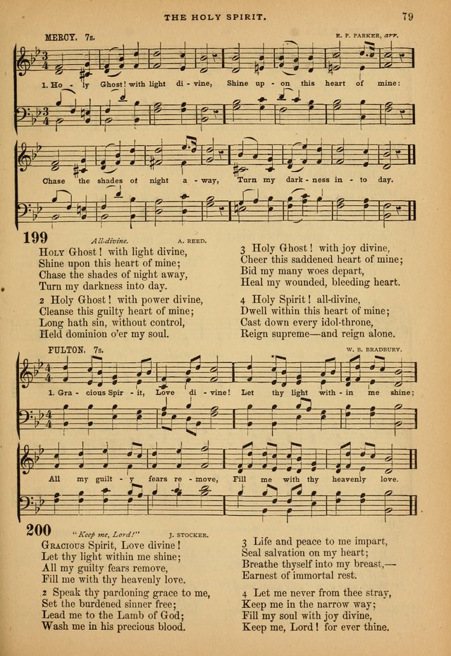 The Calvary Selection of Spiritual Songs: with music for use in social meetings. page 79
