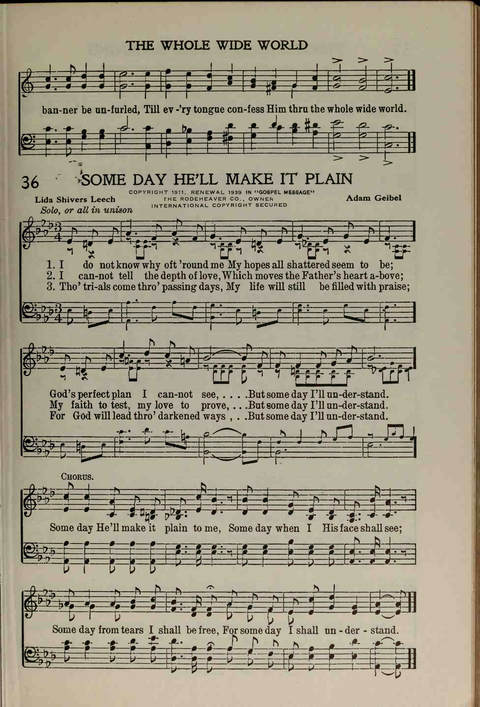 Christian Service Songs page 31