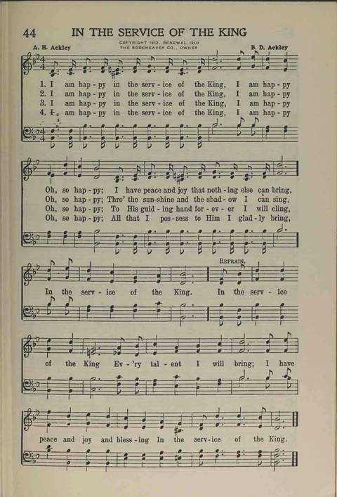 Christian Service Songs page 37